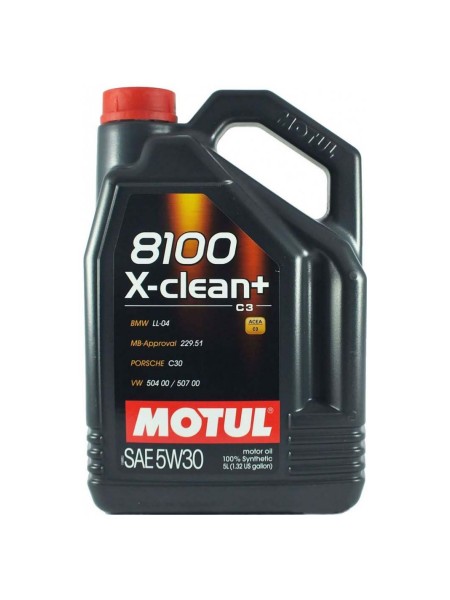 MOTUL 8100 X-Clean+ 5L 5W30