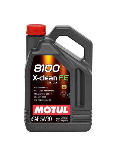 MOTUL 8100 X-Clean FE 5L 5W30