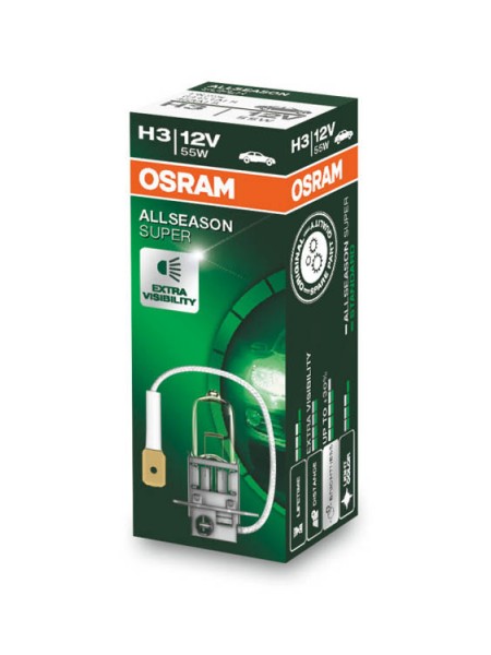 OSRAM H3 All Season Super +30%