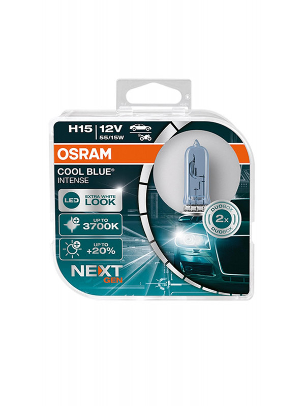 OSRAM H15 Cool Blue Intense +100% NextGen