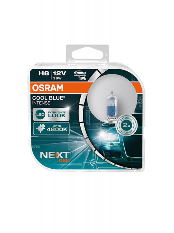 OSRAM H8 Cool Blue Intense +100% NextGen