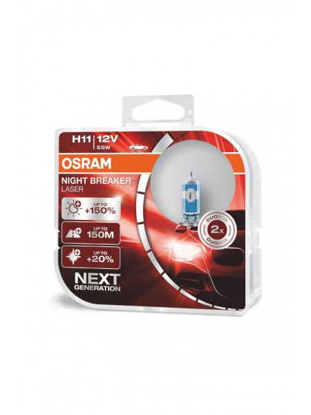 OSRAM H11 Night Breaker Laser +150%