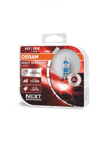 OSRAM H7 Night Breaker Laser +150%