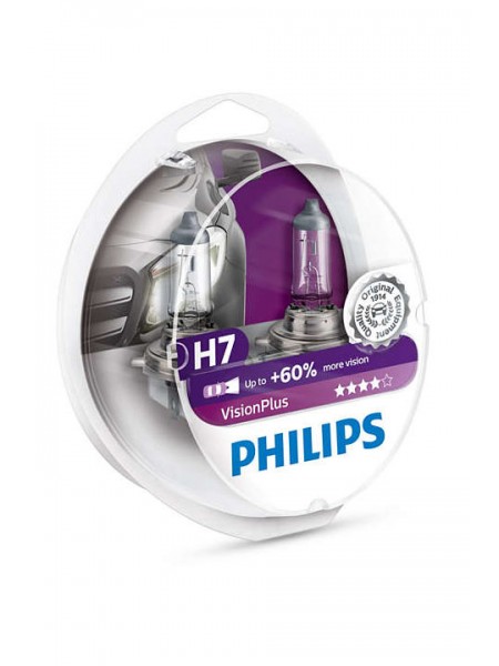 PHILIPS H7 Vision Plus +60%