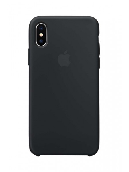 APPLE Silicone Case iPhone X Black