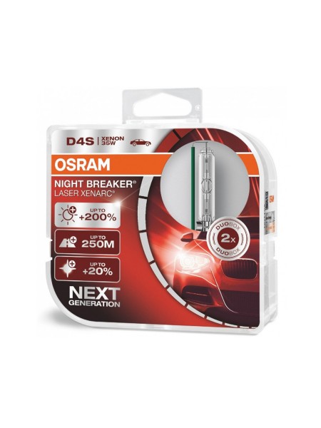 OSRAM D4S Night Breaker Laser Xenarc +200%